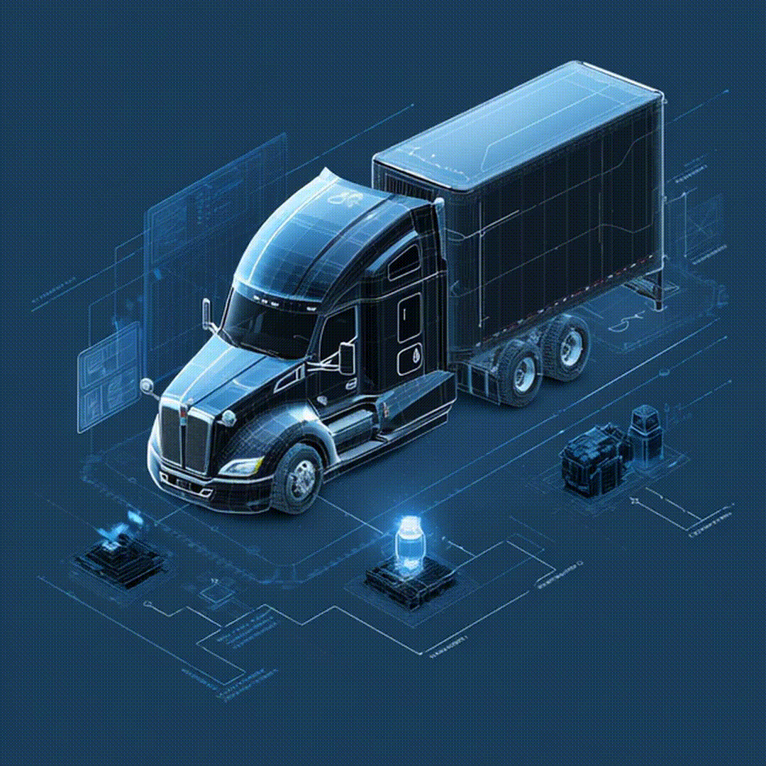 ECU Link Dashboard Demo - Real-time truck diagnostics and fleet management interface showing live vehicle data and monitoring tools